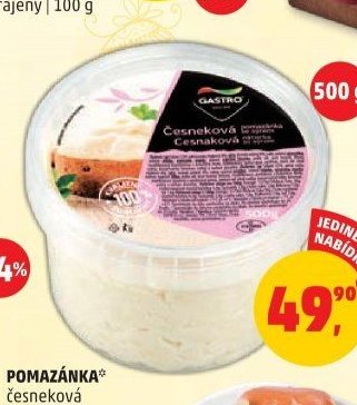 Pomazánka česneková se sýrem
