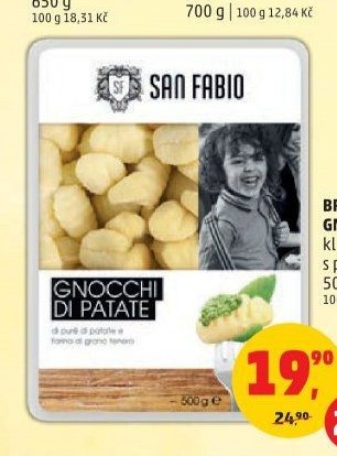 Bramborové gnocchi