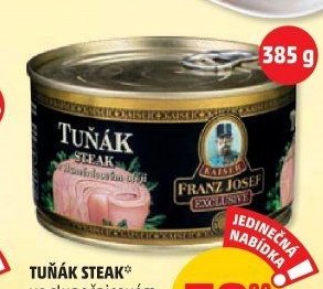 Tuňák steak ve slunečnicovém oleji