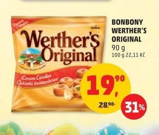 BONBONY WERTHER'S ORIGINAL
