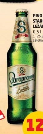 Pivo Staropramen Ležák