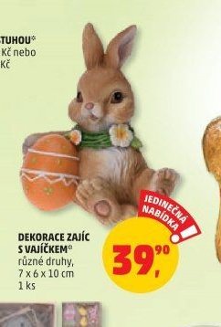 DEKORACE ZAJÍC S VAJÍČKEM