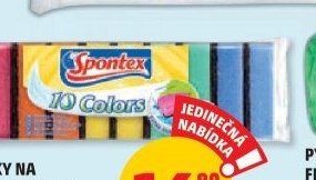 Houbičky na nádobí Spontex