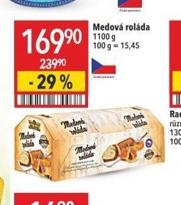 Medová roláda