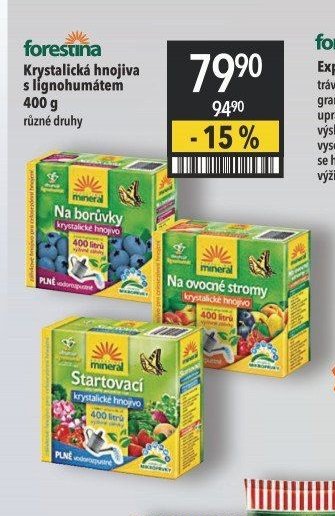 forestina Krystalická hnojiva 400 g