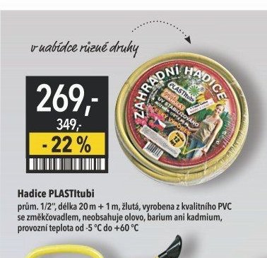 Hadice PLASTitubi