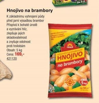 Hnojivo na brambory - UNI HOBBY akcniletaky.com