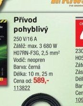 Přívod pohyblivý (10m) - UNI HOBBY akcniletaky.com