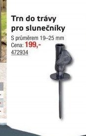 Trn do trávy pro slunečníky