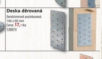 Deska děrovaná - UNI HOBBY akcniletaky.com