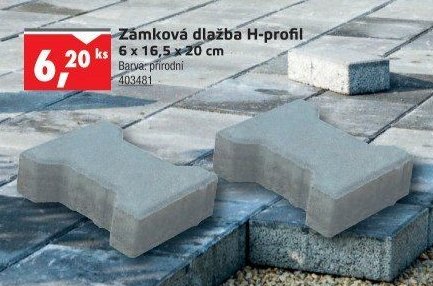 Zámková dlažba H-profil - UNI HOBBY akcniletaky.com