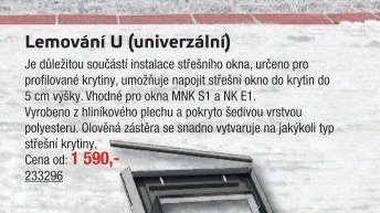 Lemování U (univerzální) - UNI HOBBY akcniletaky.com