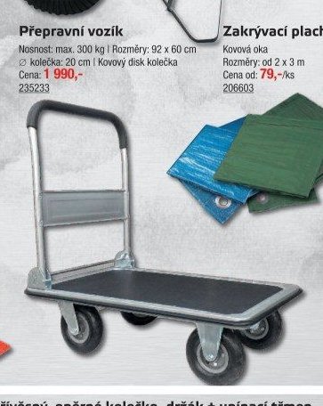 Přepravní vozík - UNI HOBBY akcniletaky.com