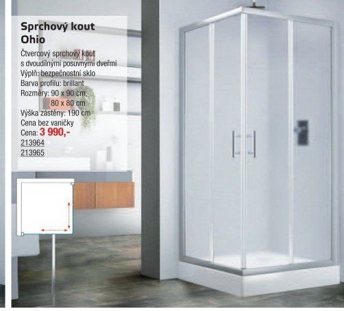 Sprchový kout Ohio - UNI HOBBY akcniletaky.com