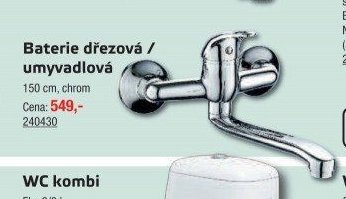 Baterie dřezová / umyvadlová - UNI HOBBY akcniletaky.com