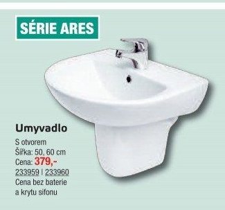 Umyvadlo série Ares - UNI HOBBY akcniletaky.com