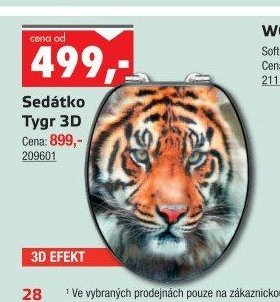 Sedátko Tygr 3D - UNI HOBBY akcniletaky.com