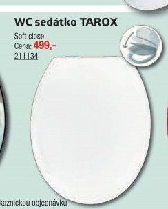 WC sedátko TAROX - UNI HOBBY akcniletaky.com