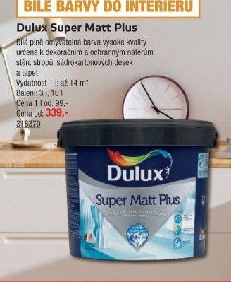 Dulux Super Matt Plus - UNI HOBBY akcniletaky.com