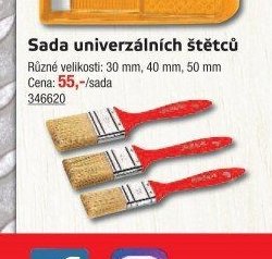 Sada univerzálních štětců - UNI HOBBY akcniletaky.com