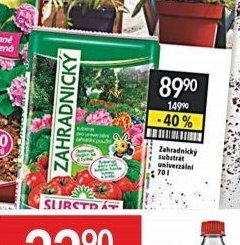Zahradnický substrát univerzální 70 l
