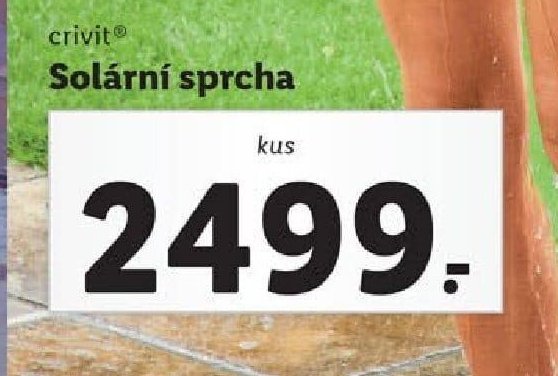 crivit Solární sprcha