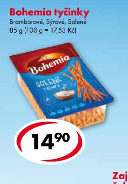 Bohemia tyčinky