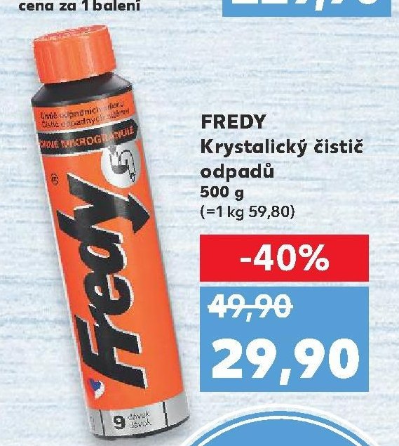 Fredy Krystalický čistič odpadů