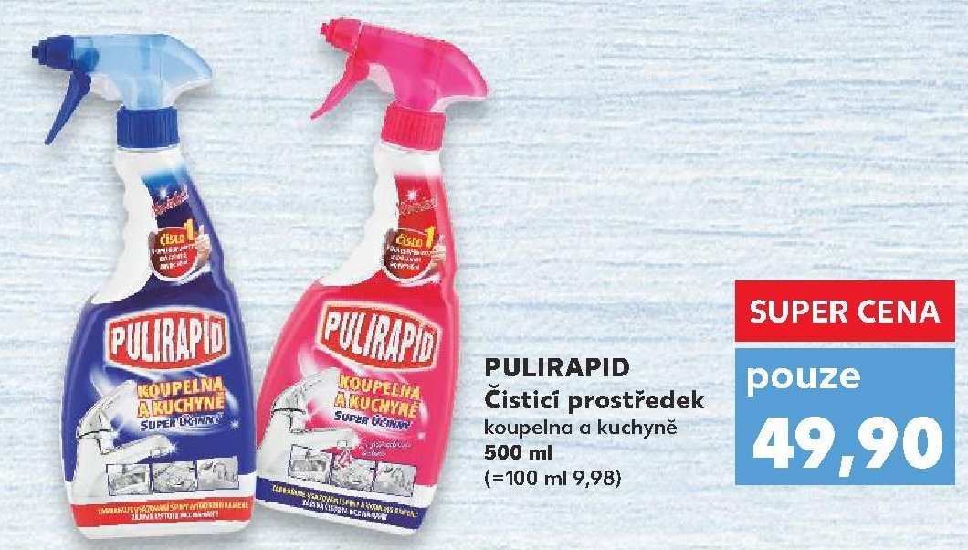 Pulirapid čisticí prostředek
