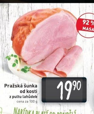 Pražská šunka od kosti