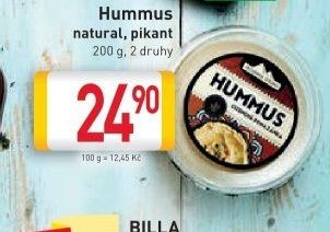 Hummus natural, pikant