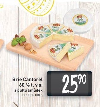 Brie Cantorel 60 % t. v s.