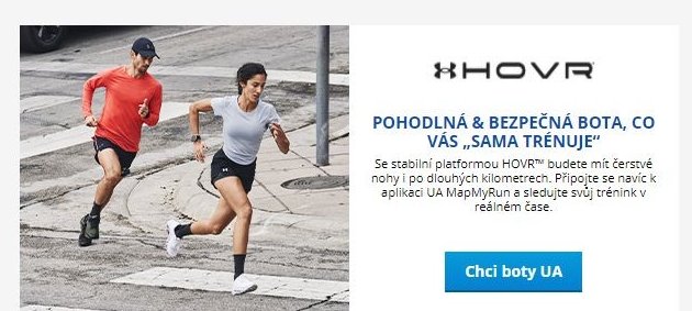 běžecké boty s oblíbeným tlumením HOVR