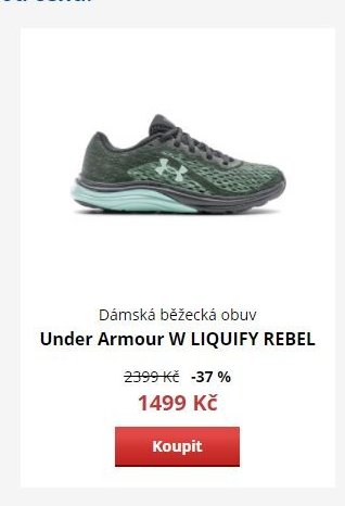 Dámská běžecká obuv Under Armour W LIQUIFY REBEL
