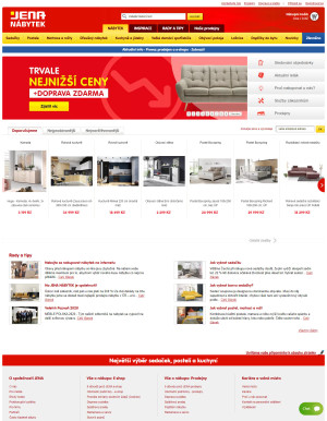 akční leták Jena nábytek 9.3.2021-15.3.2021