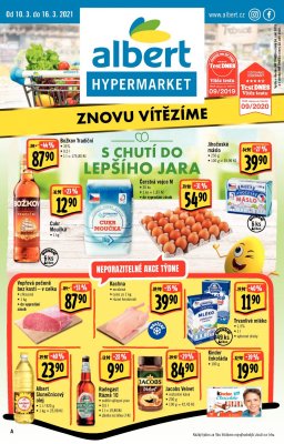akční leták Albert 10.3.2021-16.3.2021