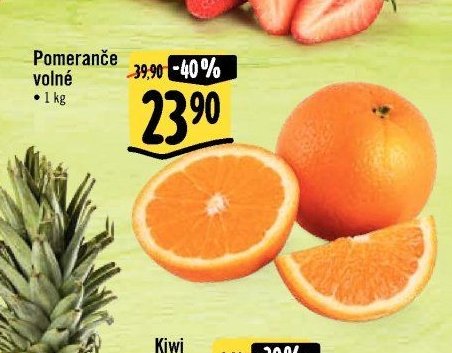 Pomeranče volné