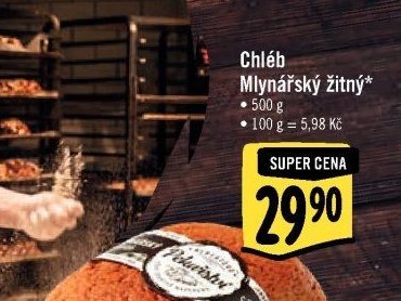 Chléb Mlynářský žitný 500 g