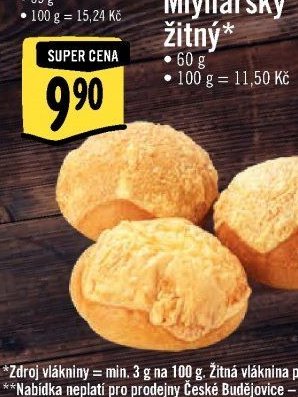 Bulka sýrová 65 g