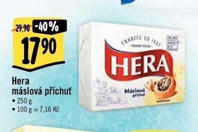 Hera máslová příchuť
