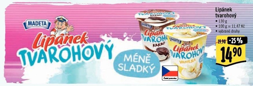 Lipánek tvarohový