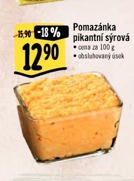 Pomazánka pikantní sýrová