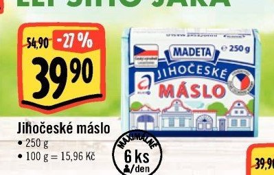 Jihočeské máslo