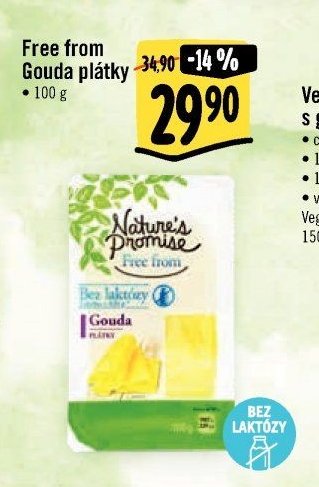Free from Gouda plátky