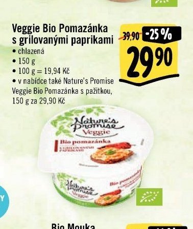 Veggie Bio Pomazánka s grilovanými paprikami