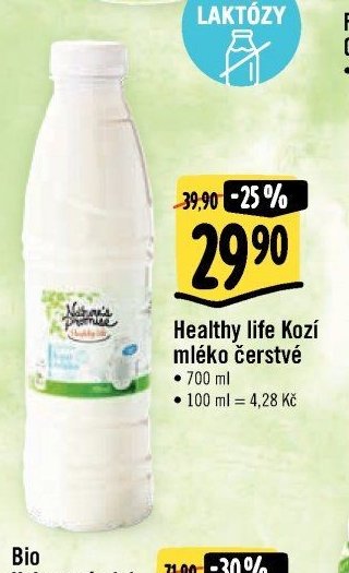 Healthy life Kozí mléko čerstvé
