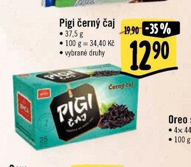 Pigi černý čaj