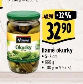 Hamé okurky
