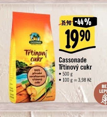 Cassonade Třtinový cukr