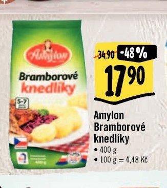 Amylon Bramborové knedlíky